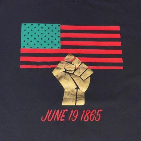 Elevair Juneteenth African American Flag T-shirt